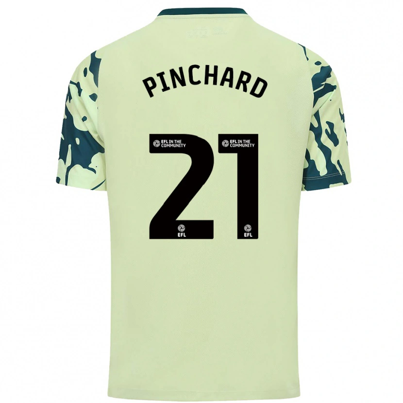 Danxen Dames Cerys Pinchard #21 Donkergroen Uitshirt Uittenue 2025/26 T-Shirt België