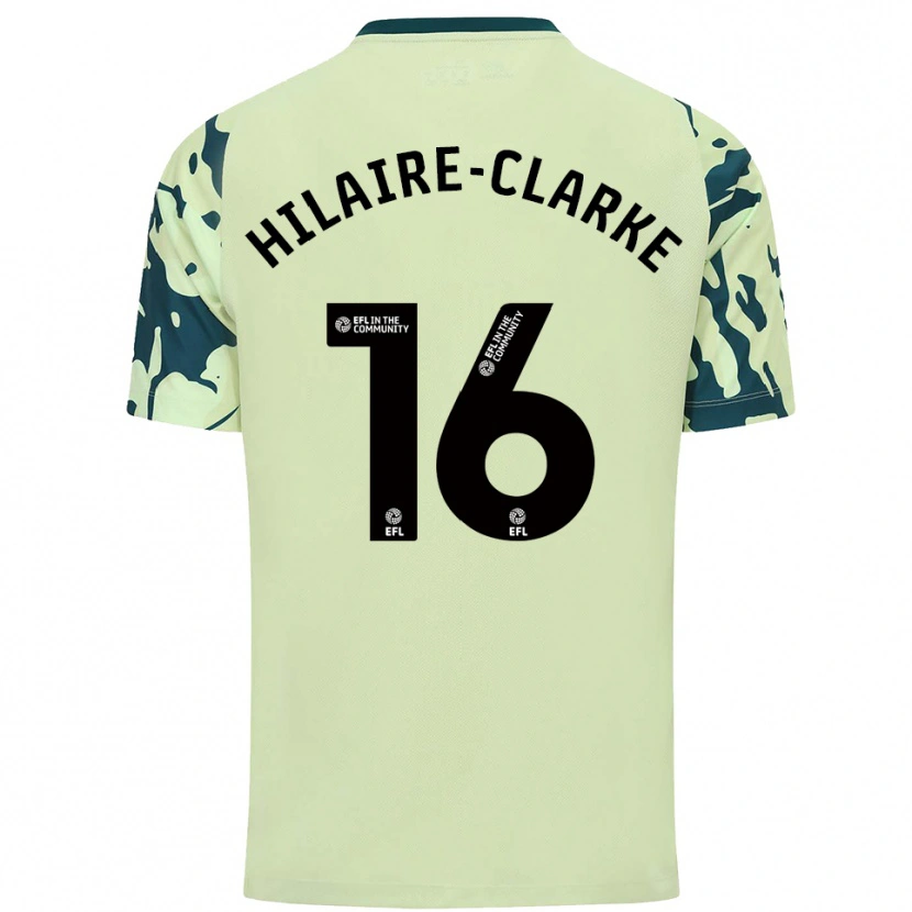 Danxen Dames Riley Hilaire-Clarke #16 Donkergroen Uitshirt Uittenue 2025/26 T-Shirt België