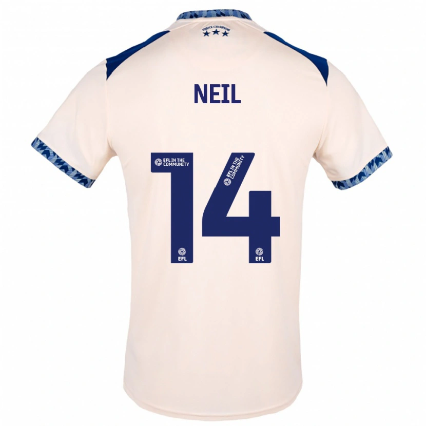 Danxen Dames Marlie Neil #14 Gebroken Wit Marine Uitshirt Uittenue 2025/26 T-Shirt België