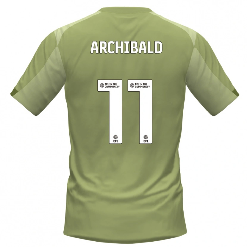 Danxen Dames Theo Archibald #11 Salie Champagne Uitshirt Uittenue 2025/26 T-Shirt België