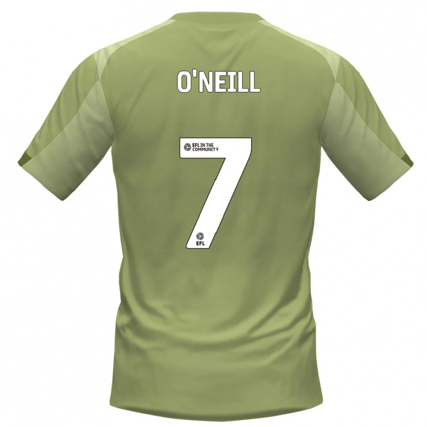 Danxen Dames Ollie O'neill #7 Salie Champagne Uitshirt Uittenue 2025/26 T-Shirt België