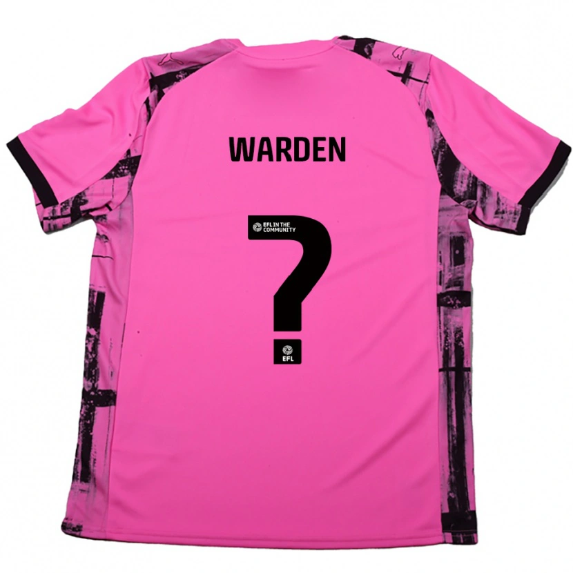 Danxen Dames Darcy Warden #0 Roosrood Zwart Uitshirt Uittenue 2025/26 T-Shirt België