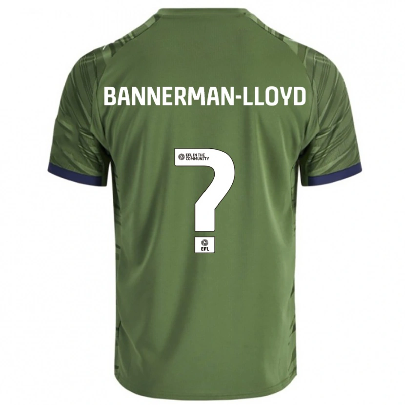 Danxen Dames Macey Bannerman-Lloyd #0 Groen Wit Uitshirt Uittenue 2025/26 T-Shirt België