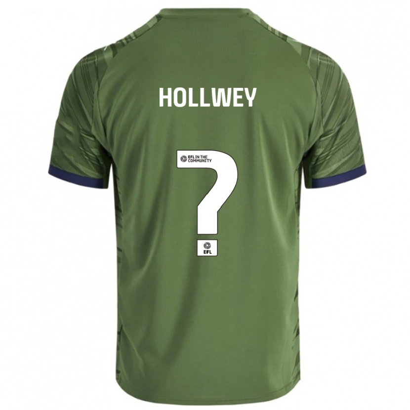 Danxen Dames Imogen Hollwey #0 Groen Wit Uitshirt Uittenue 2025/26 T-Shirt België