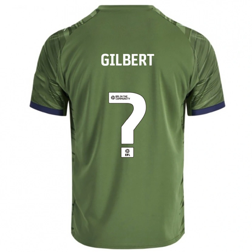 Danxen Dames Luke Gilbert #0 Groen Wit Uitshirt Uittenue 2025/26 T-Shirt België