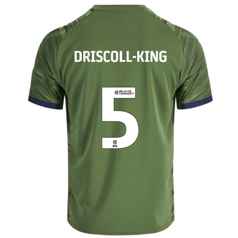 Danxen Dames Evie Driscoll-King #5 Groen Wit Uitshirt Uittenue 2025/26 T-Shirt België