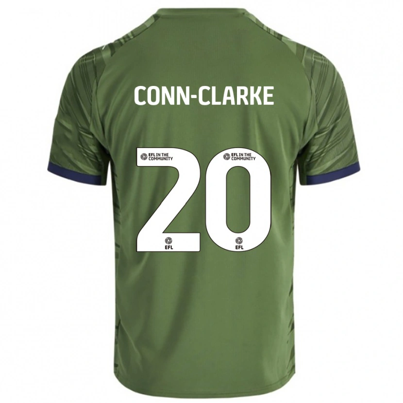 Danxen Dames Chris Conn-Clarke #20 Groen Wit Uitshirt Uittenue 2025/26 T-Shirt België