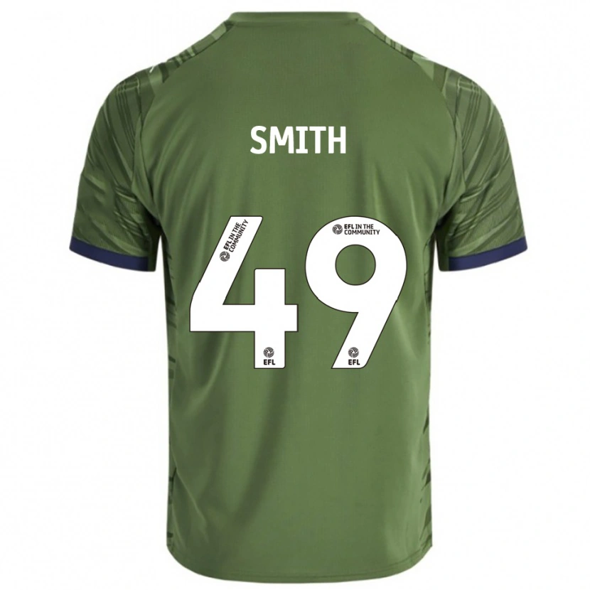 Danxen Dames Bastian Smith #49 Groen Wit Uitshirt Uittenue 2025/26 T-Shirt België