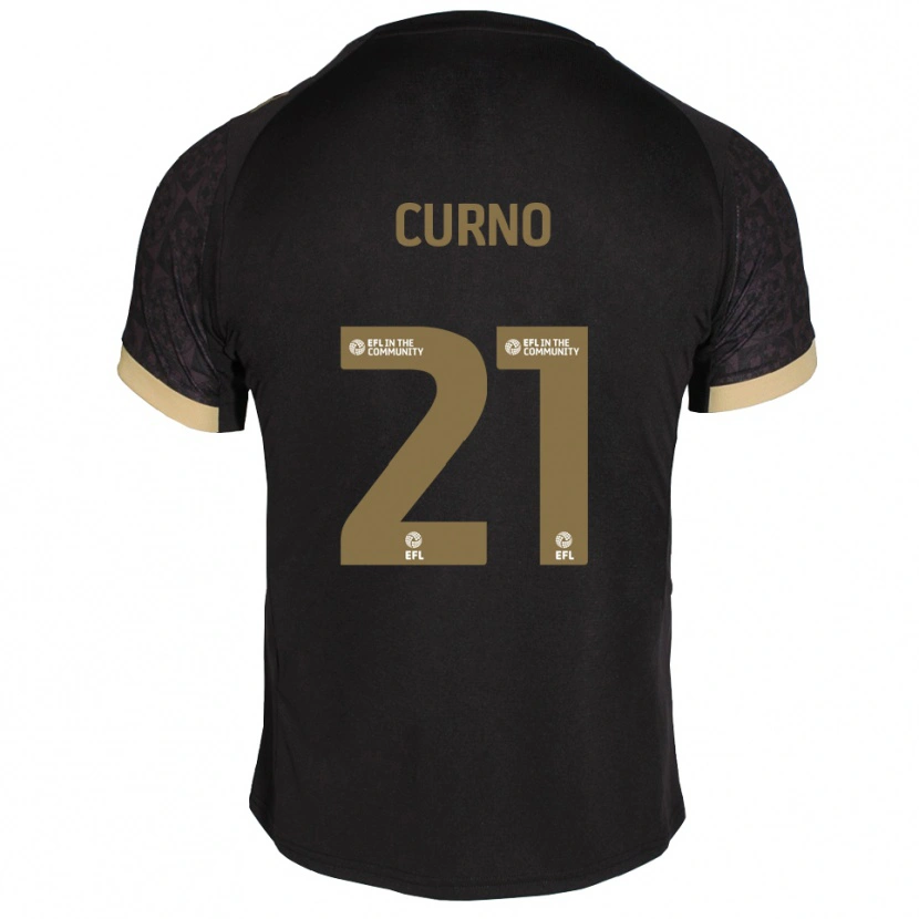 Danxen Dames Maddi Curno #21 Zwart Goud Uitshirt Uittenue 2025/26 T-Shirt België