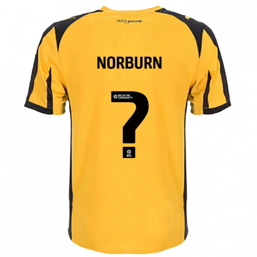 Danxen Dames Dylan Norburn #0 Oranje Zwart Uitshirt Uittenue 2025/26 T-Shirt België