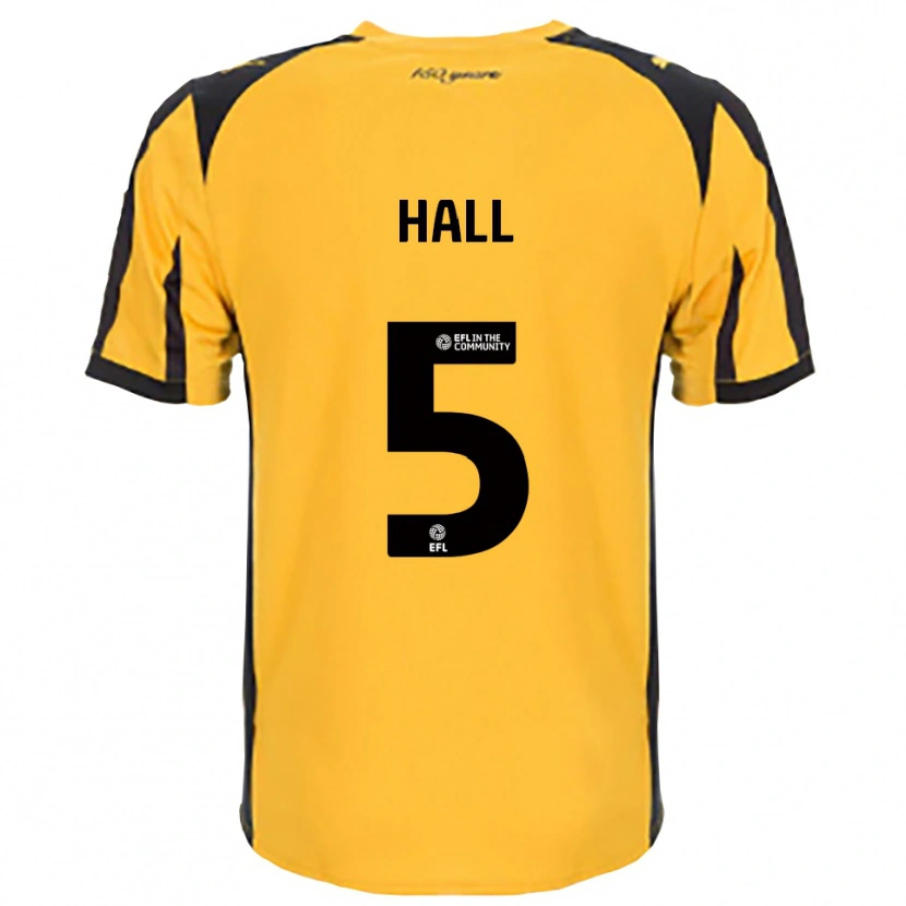 Danxen Dames Connor Hall #5 Oranje Zwart Uitshirt Uittenue 2025/26 T-Shirt België