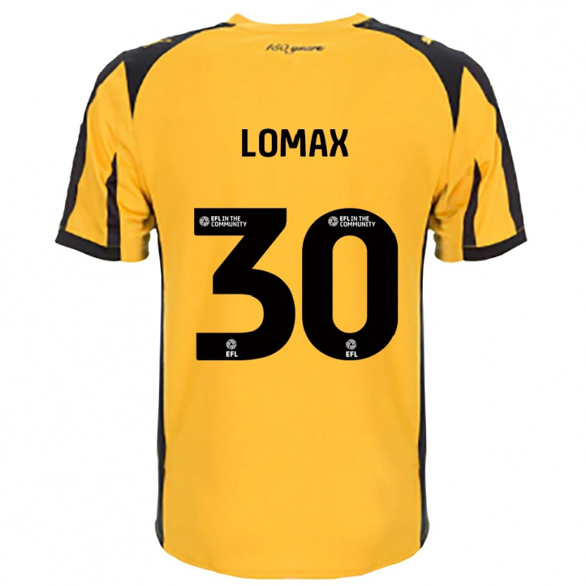 Danxen Dames Ben Lomax #30 Oranje Zwart Uitshirt Uittenue 2025/26 T-Shirt België