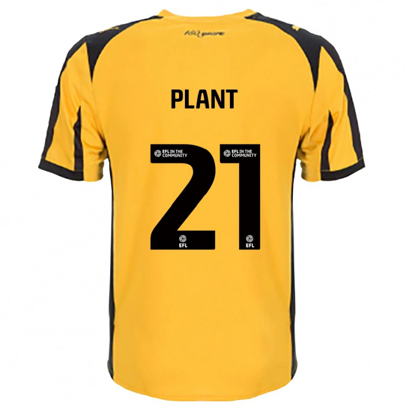 Danxen Dames James Plant #21 Oranje Zwart Uitshirt Uittenue 2025/26 T-Shirt België