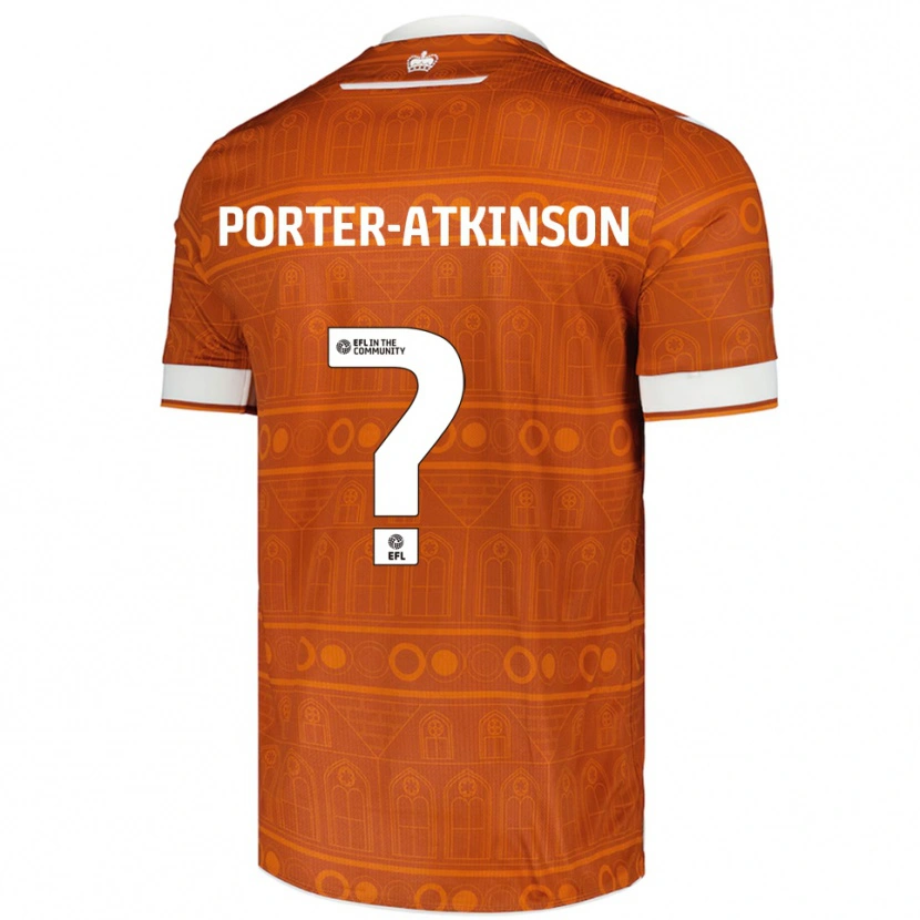 Danxen Dames Jayden Porter-Atkinson #0 Oranje Wit Uitshirt Uittenue 2025/26 T-Shirt België