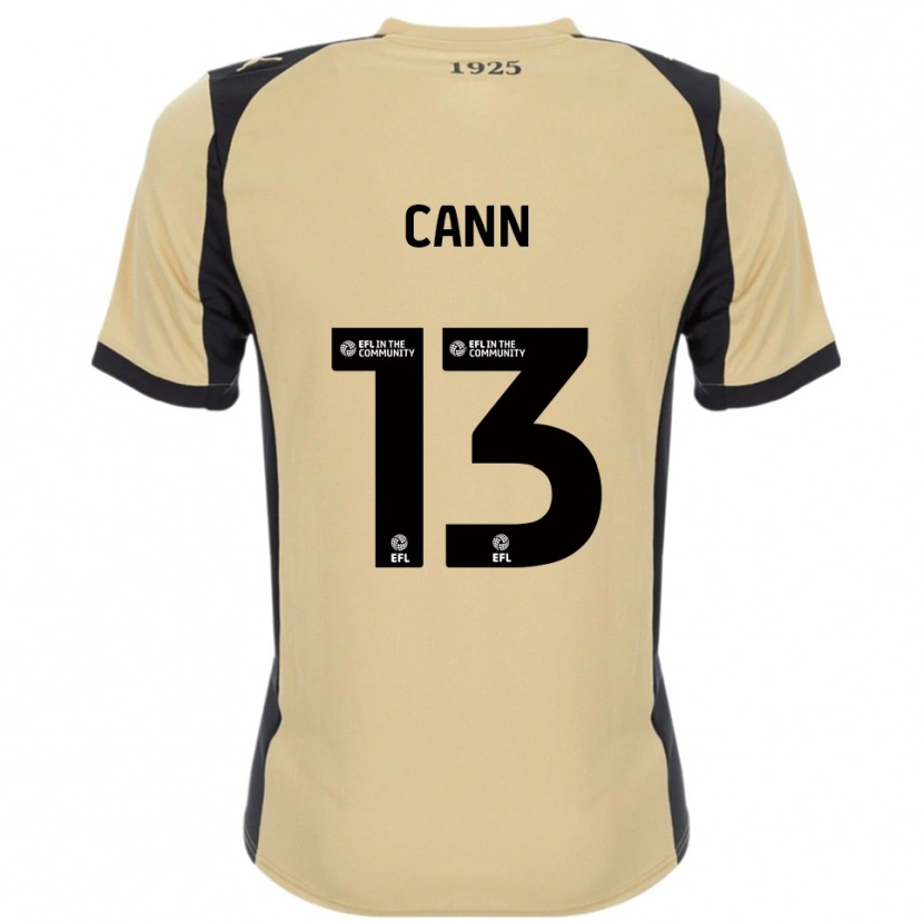 Danxen Dames Ted Cann #13 Goud Zwart Uitshirt Uittenue 2025/26 T-Shirt België