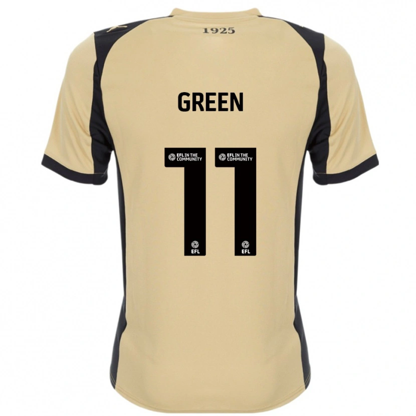Danxen Dames Andre Green #11 Goud Zwart Uitshirt Uittenue 2025/26 T-Shirt België