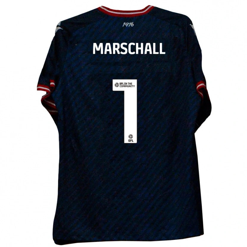 Danxen Dames Filip Marschall #1 Marine Rood Uitshirt Uittenue 2025/26 T-Shirt België
