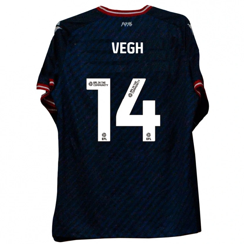 Danxen Dames Harvey Vegh #14 Marine Rood Uitshirt Uittenue 2025/26 T-Shirt België