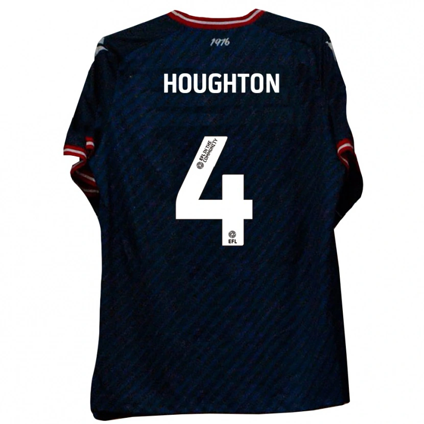 Danxen Dames Jordan Houghton #4 Marine Rood Uitshirt Uittenue 2025/26 T-Shirt België