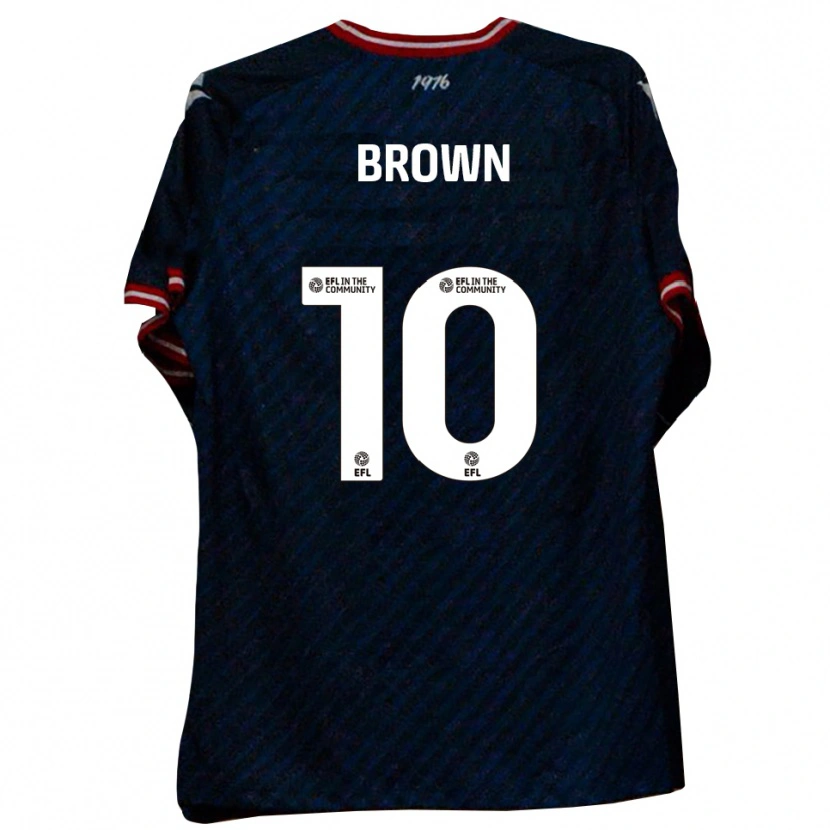 Danxen Dames Lenny Brown #10 Marine Rood Uitshirt Uittenue 2025/26 T-Shirt België