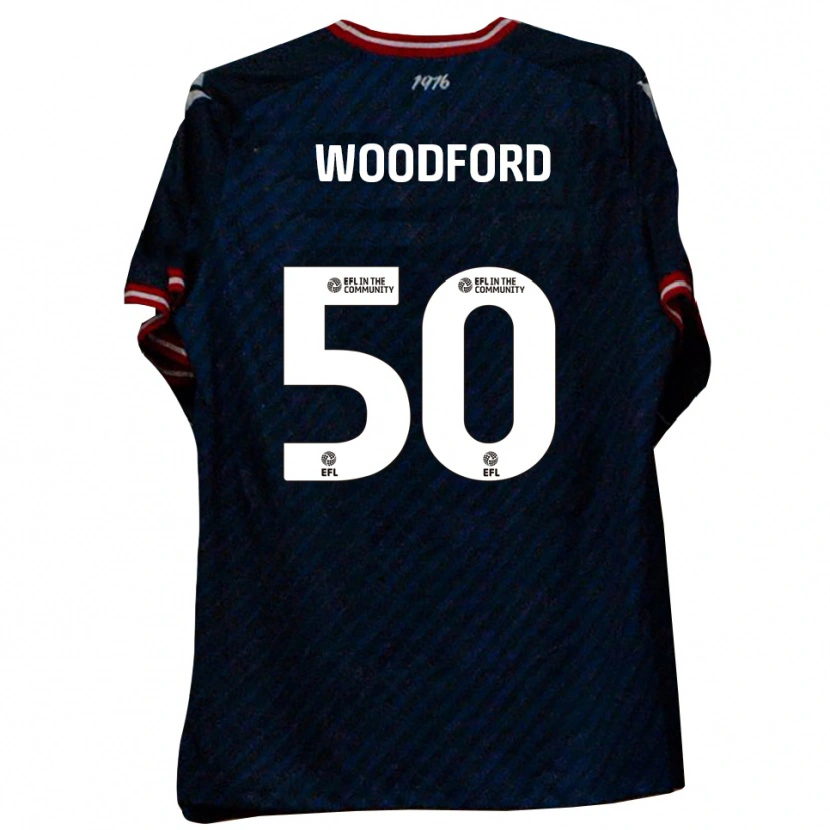 Danxen Dames Max Woodford #50 Marine Rood Uitshirt Uittenue 2025/26 T-Shirt België