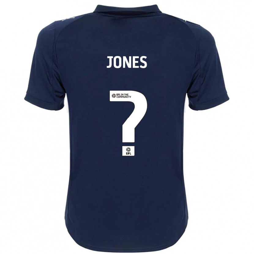 Danxen Dames Callum Jones #0 Marine Wit Uitshirt Uittenue 2025/26 T-Shirt België