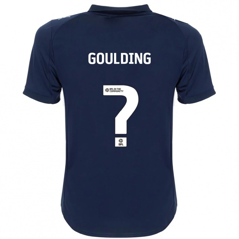Danxen Dames Mason Goulding #0 Marine Wit Uitshirt Uittenue 2025/26 T-Shirt België