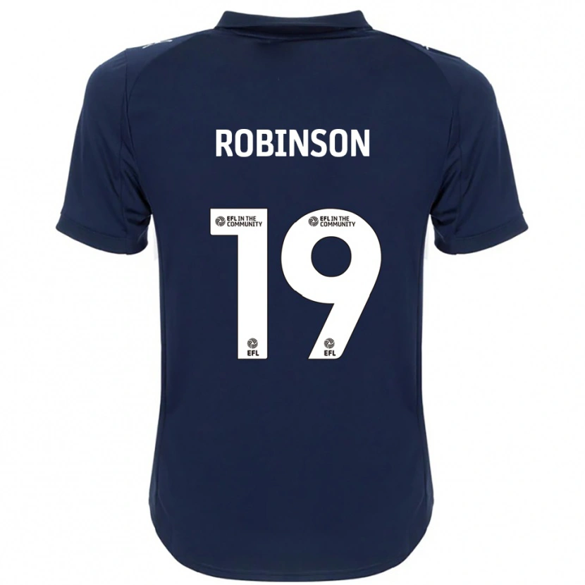 Danxen Dames Luke Robinson #19 Marine Wit Uitshirt Uittenue 2025/26 T-Shirt België