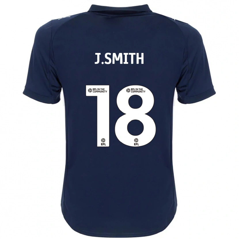 Danxen Dames Jonny Smith #18 Marine Wit Uitshirt Uittenue 2025/26 T-Shirt België