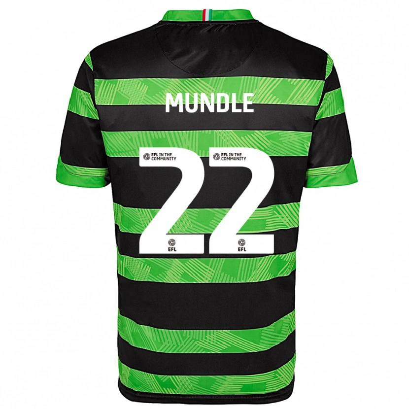 Danxen Dames Alyssia Mundle #22 Zwart Groen Uitshirt Uittenue 2025/26 T-Shirt België