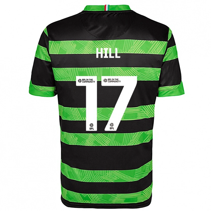 Danxen Dames Anisha Hill #17 Zwart Groen Uitshirt Uittenue 2025/26 T-Shirt België