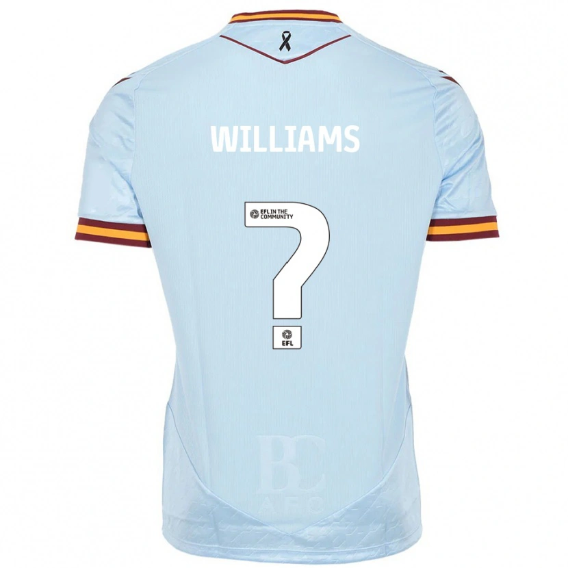 Danxen Dames Kayla Williams #0 Hemelsblauw Uitshirt Uittenue 2025/26 T-Shirt België