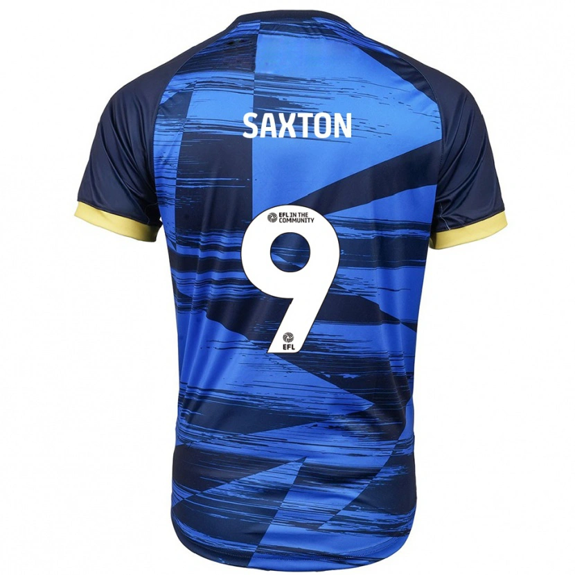 Danxen Dames Jasmine Saxton #9 Blauw Marine Uitshirt Uittenue 2025/26 T-Shirt België