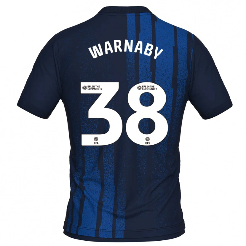 Danxen Dames Lewis Warnaby #38 Marine Wit Uitshirt Uittenue 2025/26 T-Shirt België