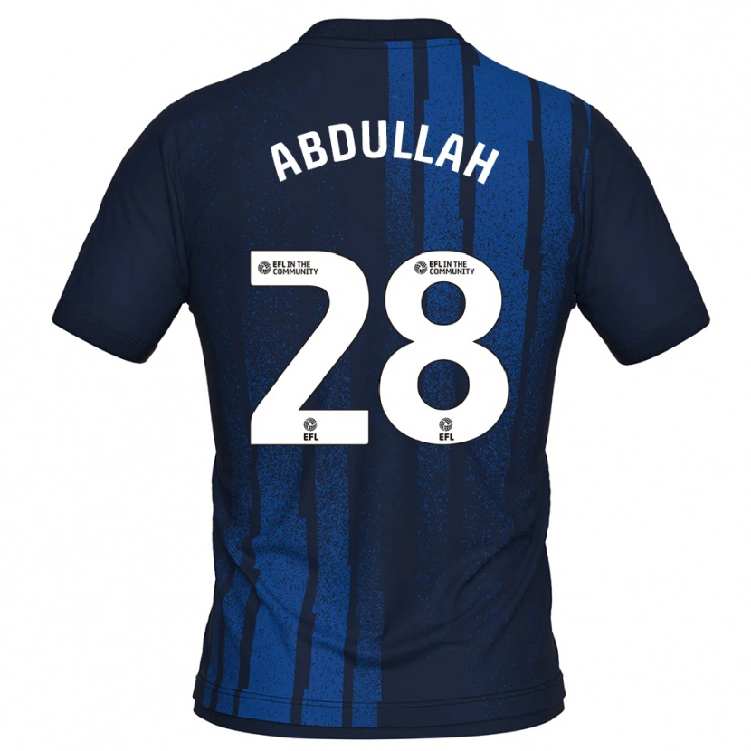 Danxen Dames Mckeal Abdullah #28 Marine Wit Uitshirt Uittenue 2025/26 T-Shirt België