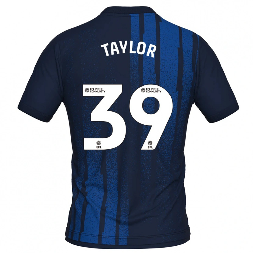 Danxen Dames Oliver Taylor #39 Marine Wit Uitshirt Uittenue 2025/26 T-Shirt België