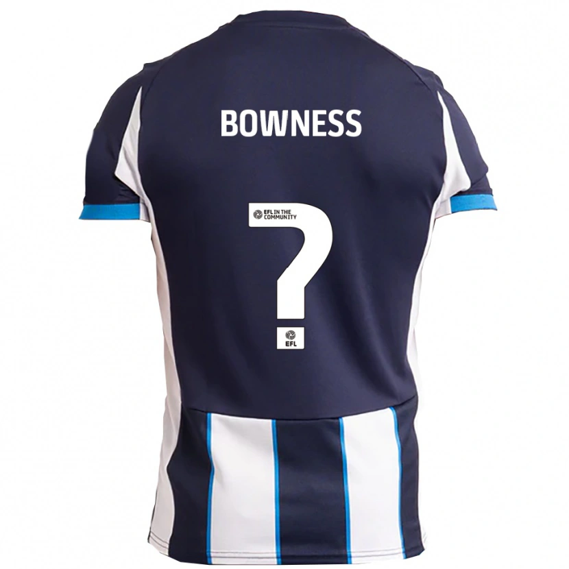 Danxen Dames Faye Bowness #0 Wit Marine Uitshirt Uittenue 2025/26 T-Shirt België