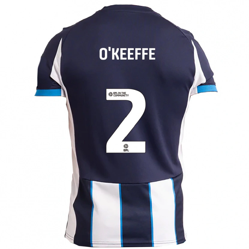 Danxen Dames Corey O'keeffe #2 Wit Marine Uitshirt Uittenue 2025/26 T-Shirt België