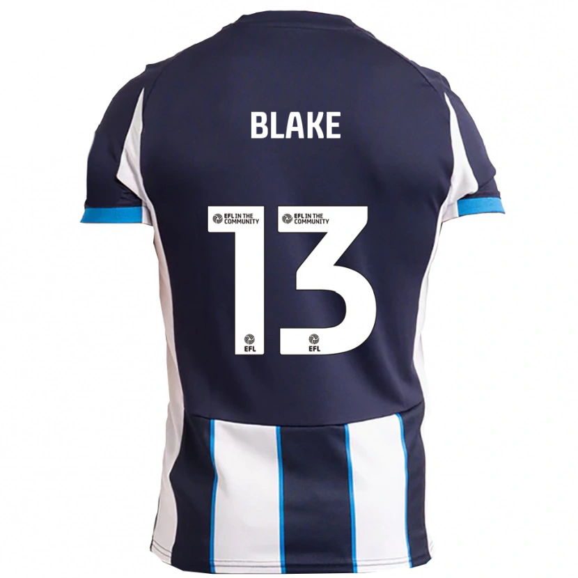 Danxen Dames Billy Blake #13 Wit Marine Uitshirt Uittenue 2025/26 T-Shirt België