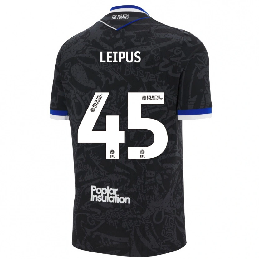 Danxen Dames Brooklyn Leipus #45 Zwart Wit Uitshirt Uittenue 2025/26 T-Shirt België
