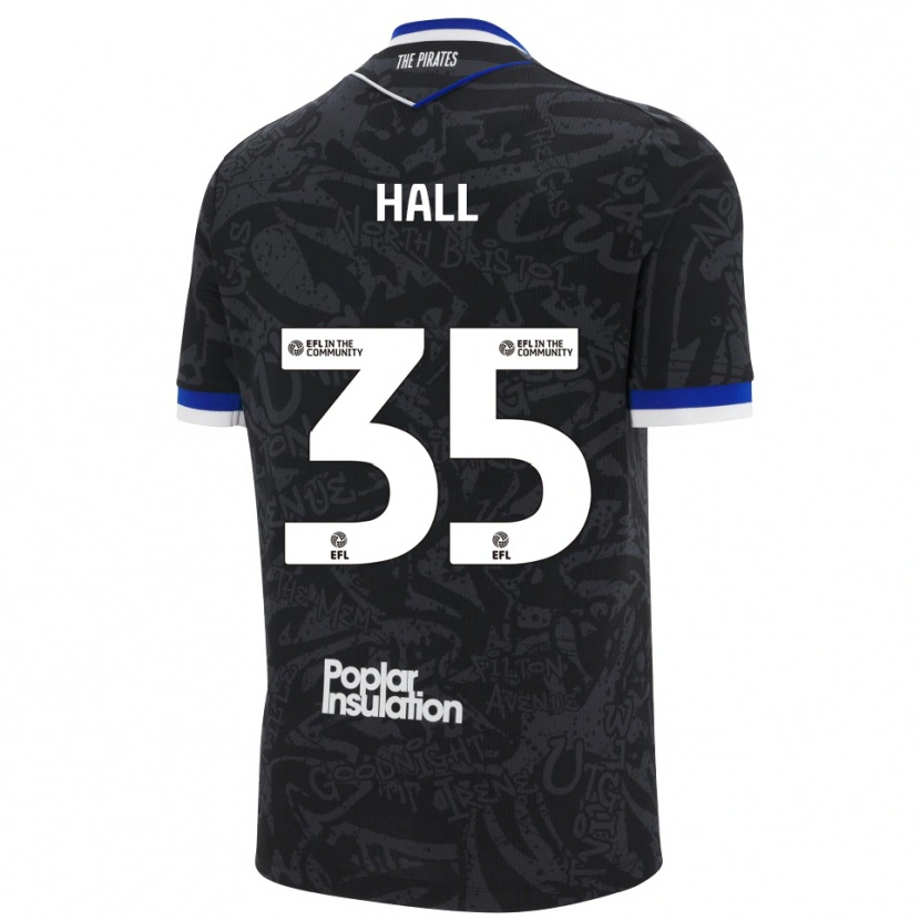 Danxen Dames Matt Hall #35 Zwart Wit Uitshirt Uittenue 2025/26 T-Shirt België