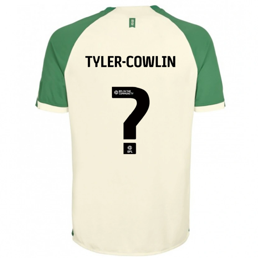 Danxen Dames Danny Tyler-Cowlin #0 Gebroken Wit Groen Uitshirt Uittenue 2025/26 T-Shirt België
