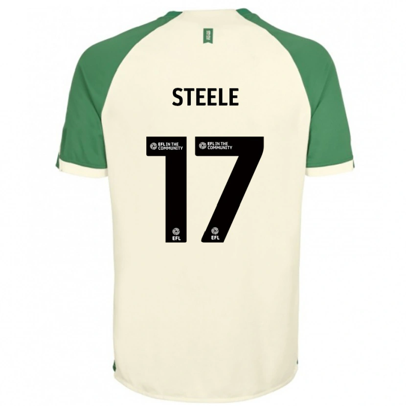 Danxen Dames Fran Steele #17 Gebroken Wit Groen Uitshirt Uittenue 2025/26 T-Shirt België