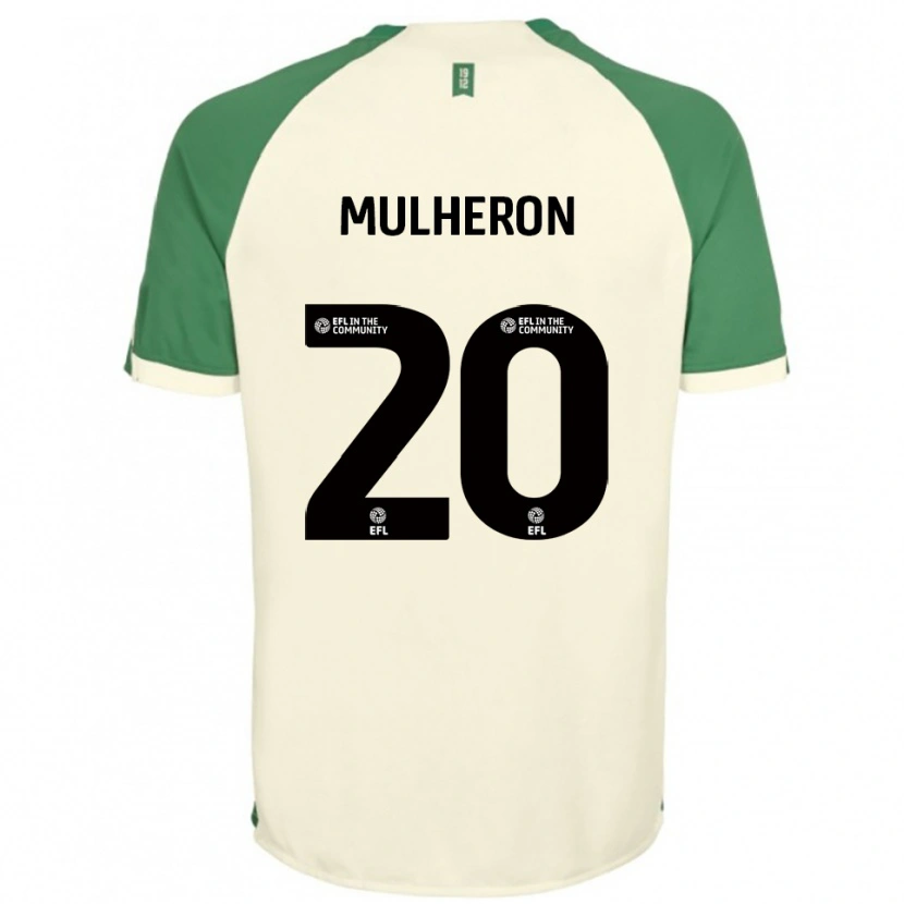 Danxen Dames Bronwyn Mulheron #20 Gebroken Wit Groen Uitshirt Uittenue 2025/26 T-Shirt België