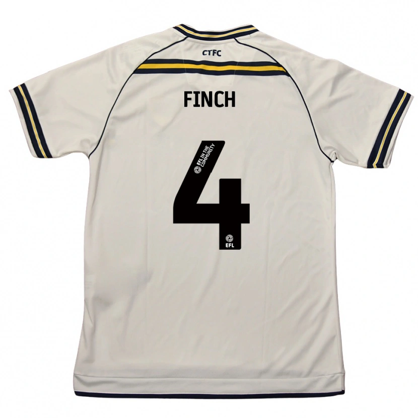 Danxen Dames Holly Finch #4 Wit Marine Uitshirt Uittenue 2025/26 T-Shirt België