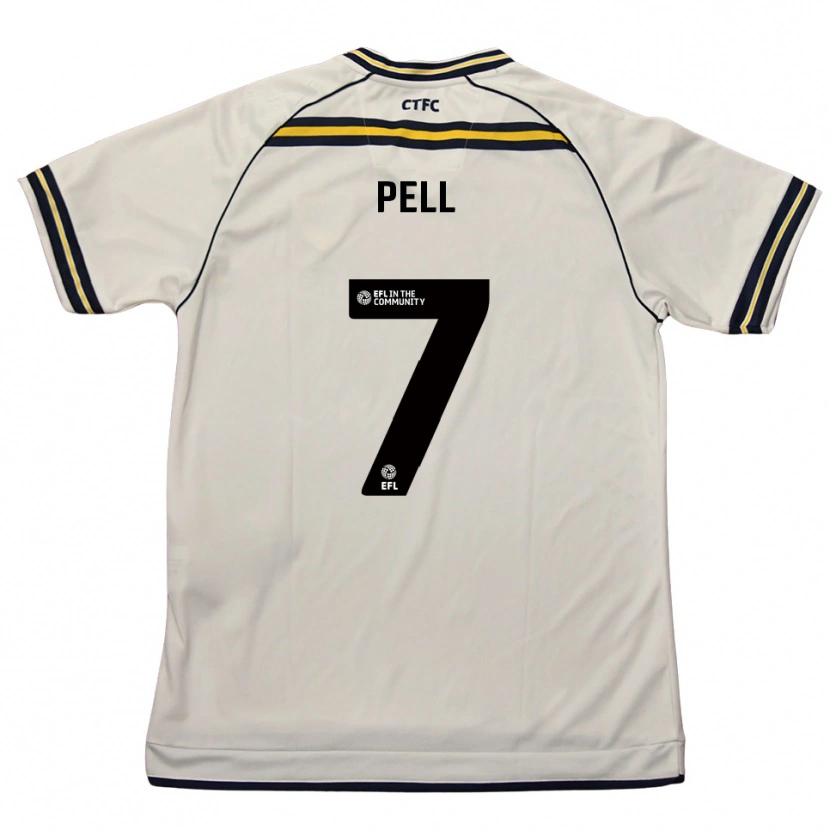 Danxen Dames Harry Pell #7 Wit Marine Uitshirt Uittenue 2025/26 T-Shirt België