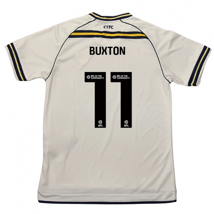 Danxen Dames Charlotte Buxton #11 Wit Marine Uitshirt Uittenue 2025/26 T-Shirt België
