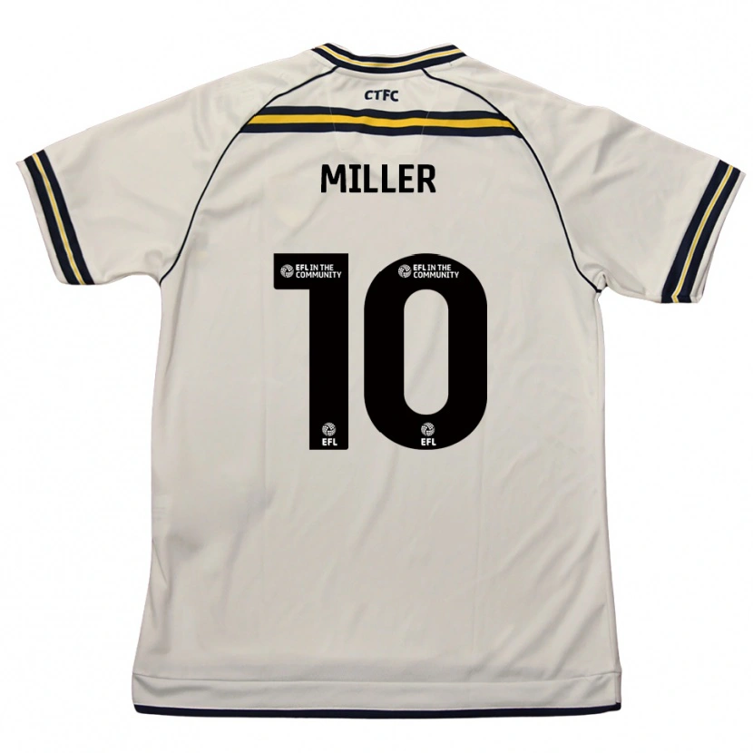 Danxen Dames George Miller #10 Wit Marine Uitshirt Uittenue 2025/26 T-Shirt België