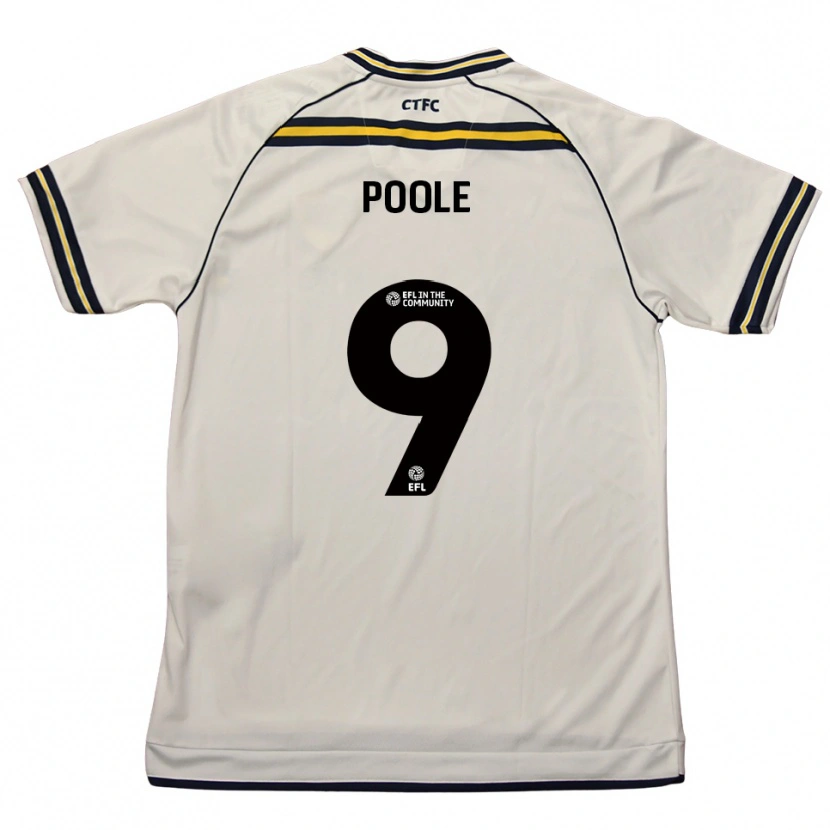 Danxen Dames Phoebie Poole #9 Wit Marine Uitshirt Uittenue 2025/26 T-Shirt België
