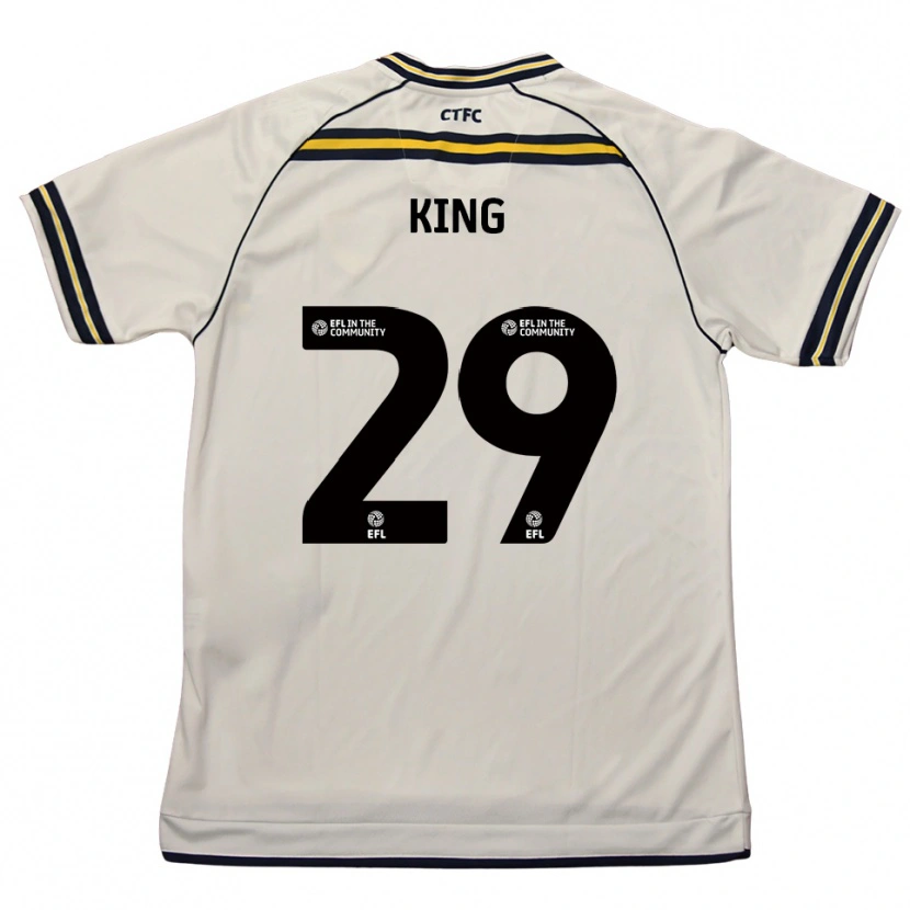 Danxen Dames Tom King #29 Wit Marine Uitshirt Uittenue 2025/26 T-Shirt België